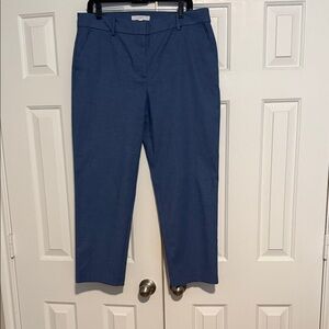 Ann Taylor Blue Ankle Pants